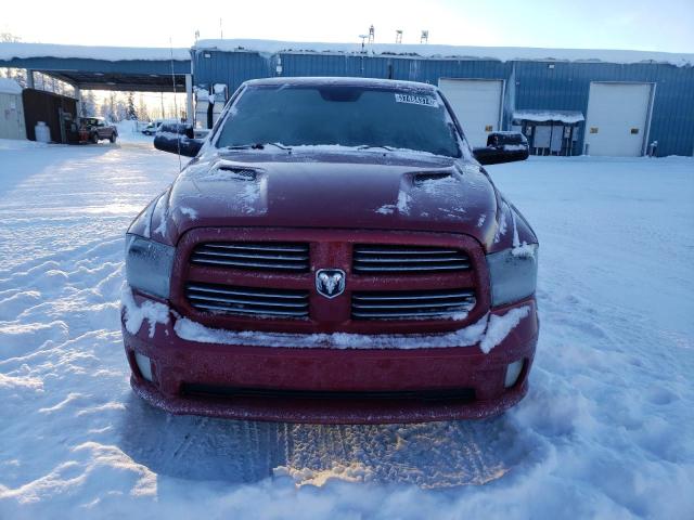 1C6RR7UT2FS543445 - 2015 RAM 1500 SPORT BURGUNDY photo 5