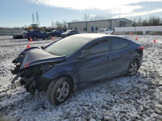 5NPDH4AE8DH243303 - 2013 HYUNDAI ELANTRA GLS BLUE photo 1