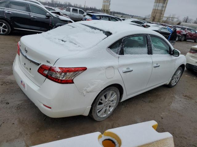 3N1AB7AP9FY314928 - 2015 NISSAN SENTRA S WHITE photo 3