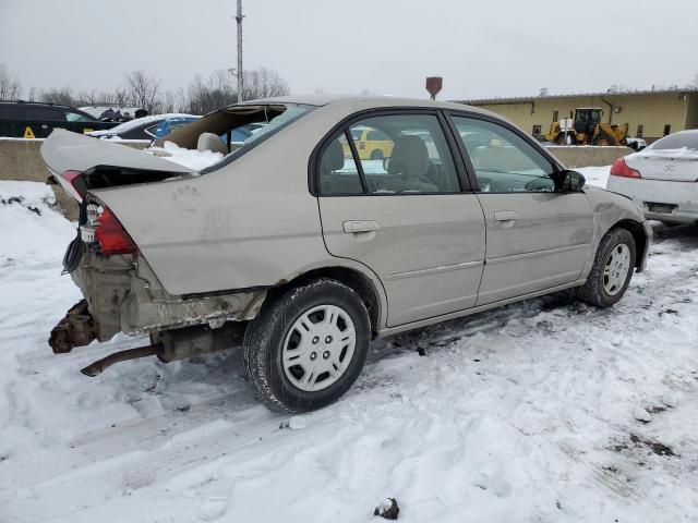 2HGES16554H576050 - 2004 HONDA CIVIC LX GOLD photo 3