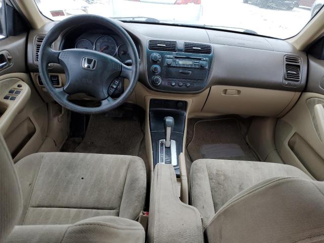 2HGES16554H576050 - 2004 HONDA CIVIC LX GOLD photo 8