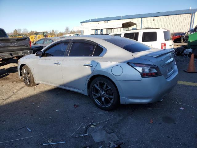 1N4AA5APXDC806206 - 2013 NISSAN MAXIMA S SILVER photo 2