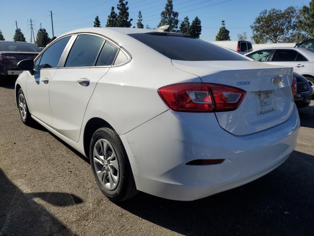 1G1BC5SM5K7151481 - 2019 CHEVROLET CRUZE LS WHITE photo 2