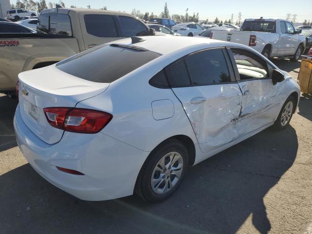 1G1BC5SM5K7151481 - 2019 CHEVROLET CRUZE LS WHITE photo 3