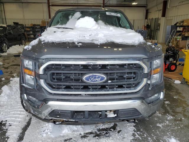 1FTFW1E84PFA36052 - 2023 FORD F150 SUPERCREW GRAY photo 5