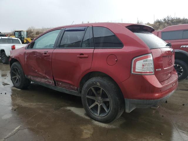 2FMDK48C49BA91394 - 2009 FORD EDGE SEL RED photo 2