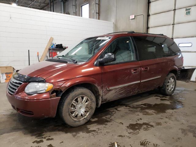 2A4GP54L27R183066 - 2007 CHRYSLER TOWN & COU TOURING BURGUNDY photo 1