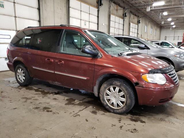 2A4GP54L27R183066 - 2007 CHRYSLER TOWN & COU TOURING BURGUNDY photo 4