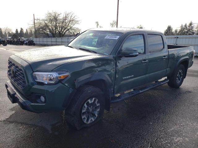 3TMDZ5BNXNM131728 - 2022 TOYOTA TACOMA DOUBLE CAB GREEN photo 1