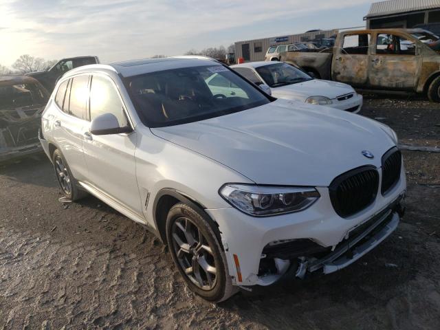 5UXTY3C07M9G39787 - 2021 BMW X3 SDRIVE30I WHITE photo 4