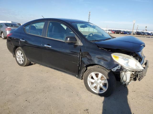 3N1CN7AP2DL882819 - 2013 NISSAN VERSA S BLACK photo 4