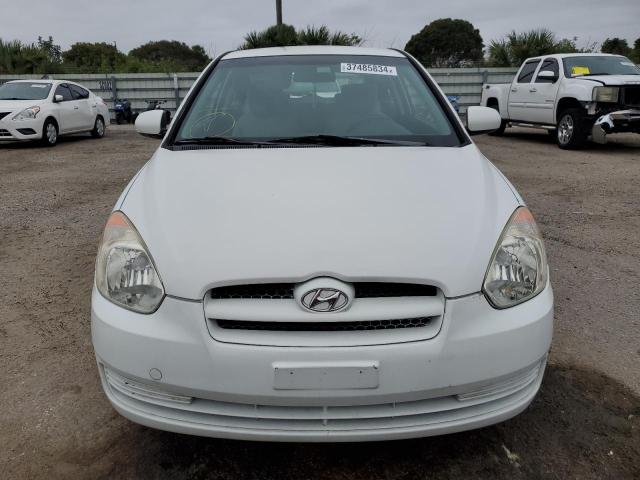 KMHCM3AC7AU158854 - 2010 HYUNDAI ACCENT BLUE WHITE photo 5