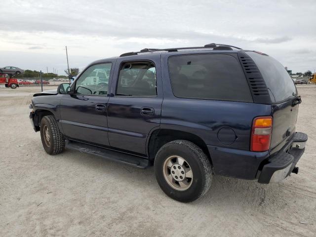 1GNEC13T61R227772 - 2001 CHEVROLET TAHOE C1500 BLUE photo 2