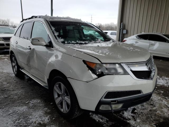 2HNYD2H67BH517784 - 2011 ACURA MDX TECHNOLOGY 白色 照片 4
