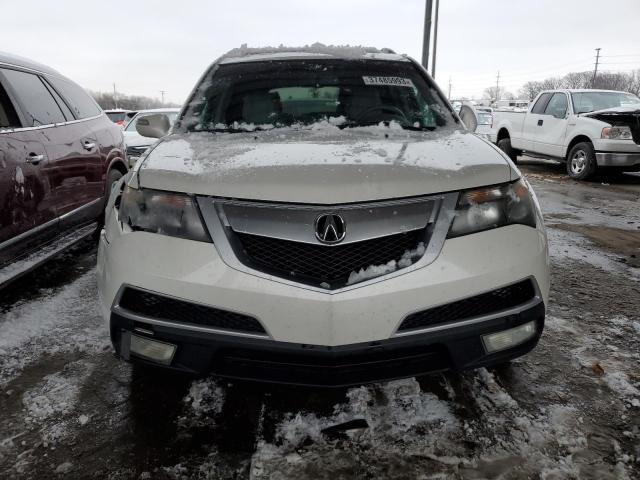 2HNYD2H67BH517784 - 2011 ACURA MDX TECHNOLOGY WHITE photo 5