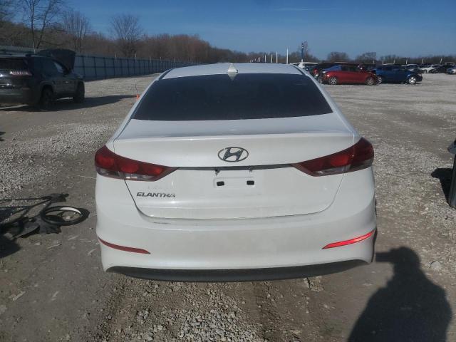 5NPD84LF2HH155309 - 2017 HYUNDAI ELANTRA SE WHITE photo 6