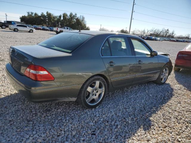 JTHBN36F865044166 - 2006 LEXUS LS 430 GREEN photo 3