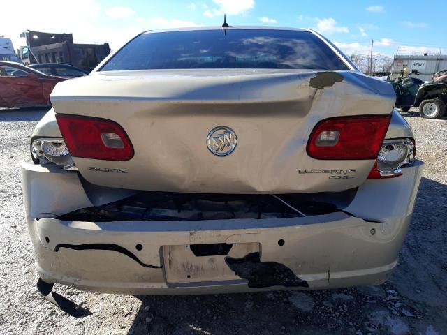 1G4HD57267U173807 - 2007 BUICK LUCERNE CXL GOLD photo 6