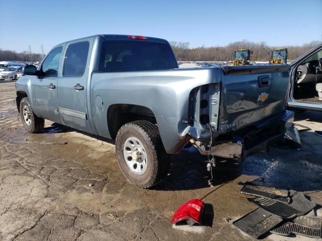 3GCPCREA6BG318618 - 2011 CHEVROLET SILVERADO C1500  LS BLUE photo 2