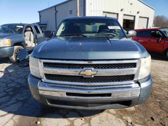 3GCPCREA6BG318618 - 2011 CHEVROLET SILVERADO C1500  LS BLUE photo 5