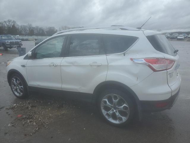 1FMCU9J95EUC50994 - 2014 FORD ESCAPE TITANIUM WHITE photo 2