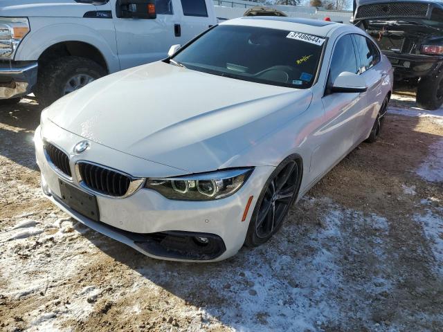 WBA4J3C57KBL09167 - 2019 BMW 430XI GRAN COUPE WHITE photo 1