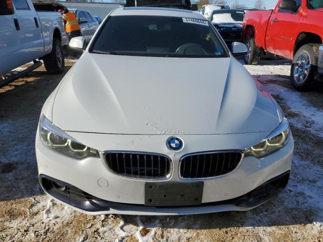 WBA4J3C57KBL09167 - 2019 BMW 430XI GRAN COUPE WHITE photo 5