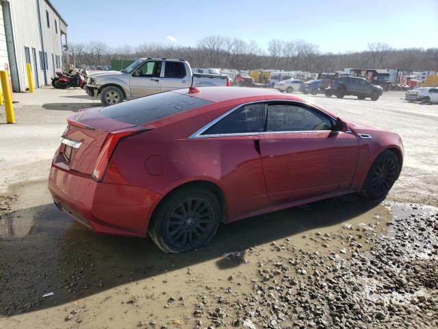 1G6DC1E33E0134500 - 2014 CADILLAC CTS PERFORMANCE COLLECTION RED photo 3