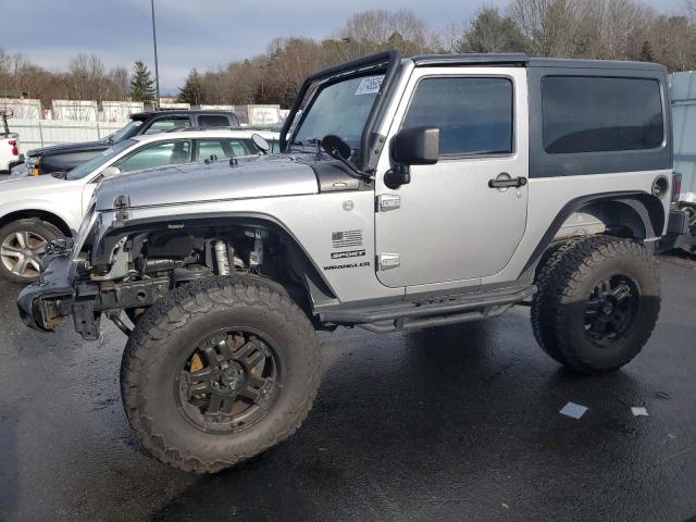 1C4AJWAG0DL684861 - 2013 JEEP WRANGLER SPORT GRAY photo 1