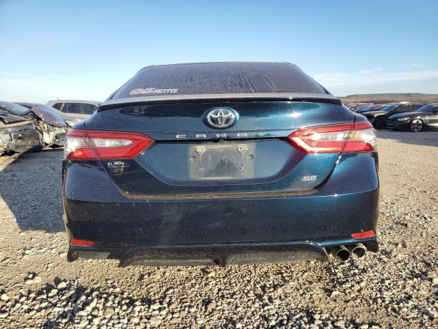 JTNB11HK0J3025249 - 2018 TOYOTA CAMRY L BLUE photo 6