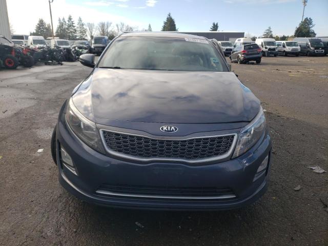 KNAGM4AD2F5084195 - 2015 KIA OPTIMA HYBRID BLUE photo 5