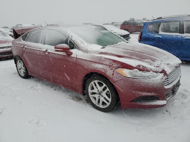 3FA6P0H78ER278715 - 2014 FORD FUSION SE BURGUNDY photo 4