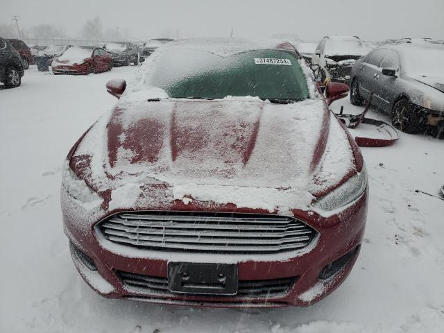 3FA6P0H78ER278715 - 2014 FORD FUSION SE BURGUNDY photo 5