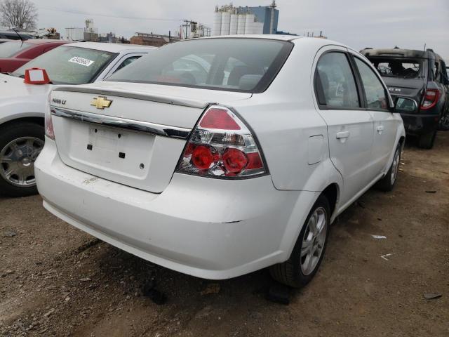 KL1TD5DE3BB236533 - 2011 CHEVROLET AVEO LS 白色 照片 4
