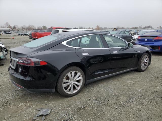 5YJSA1H18EFP55706 - 2014 TESLA MODEL S შავი ფოტო 3