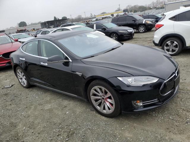 5YJSA1H18EFP55706 - 2014 TESLA MODEL S შავი ფოტო 4