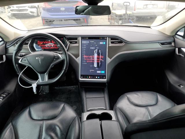 5YJSA1H18EFP55706 - 2014 TESLA MODEL S შავი ფოტო 8