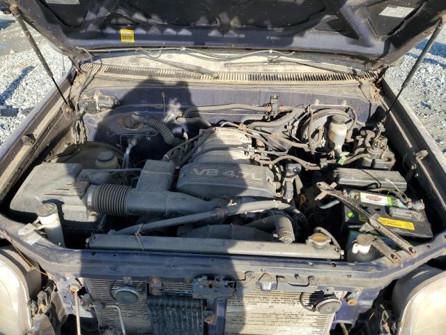 5TBBT4415YS001530 - 2000 TOYOTA TUNDRA ACCESS CAB ლურჯი ფოტო 11