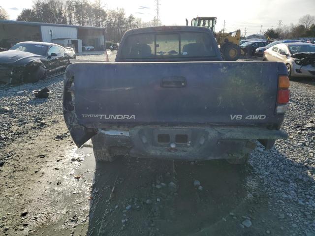 5TBBT4415YS001530 - 2000 TOYOTA TUNDRA ACCESS CAB ლურჯი ფოტო 6