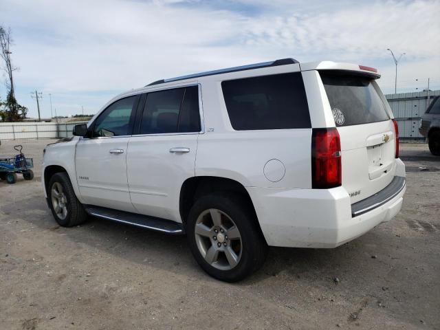 1GNSKCKC7GR157128 - 2016 CHEVROLET TAHOE K1500 LTZ WHITE photo 2