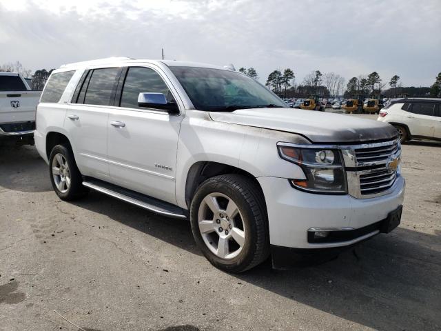 1GNSKCKC7GR157128 - 2016 CHEVROLET TAHOE K1500 LTZ WHITE photo 4