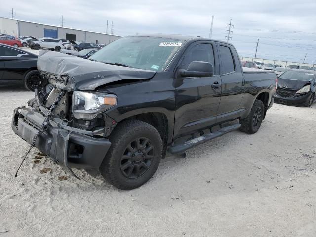 5TFRY5F13MX285092 - 2021 TOYOTA TUNDRA DOUBLE CAB SR/SR5 BLACK photo 1