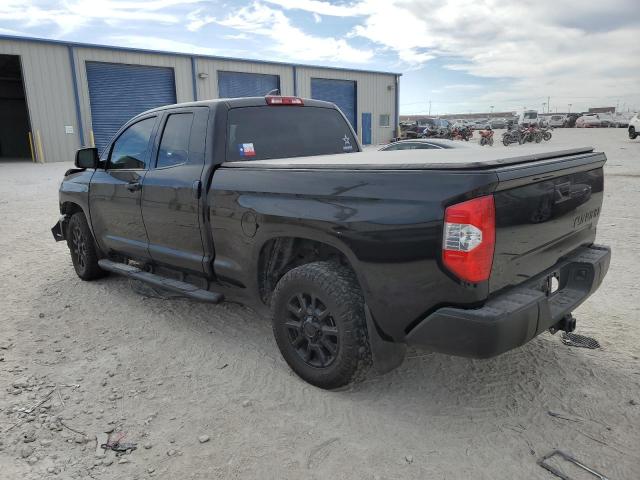 5TFRY5F13MX285092 - 2021 TOYOTA TUNDRA DOUBLE CAB SR/SR5 BLACK photo 2