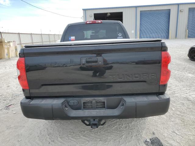 5TFRY5F13MX285092 - 2021 TOYOTA TUNDRA DOUBLE CAB SR/SR5 BLACK photo 6