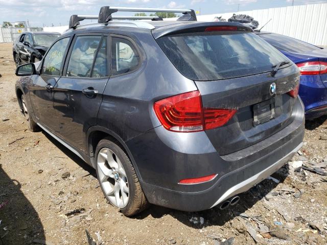 WBAVL1C58EVY12664 - 2014 BMW X1 XDRIVE28I GRAY photo 3