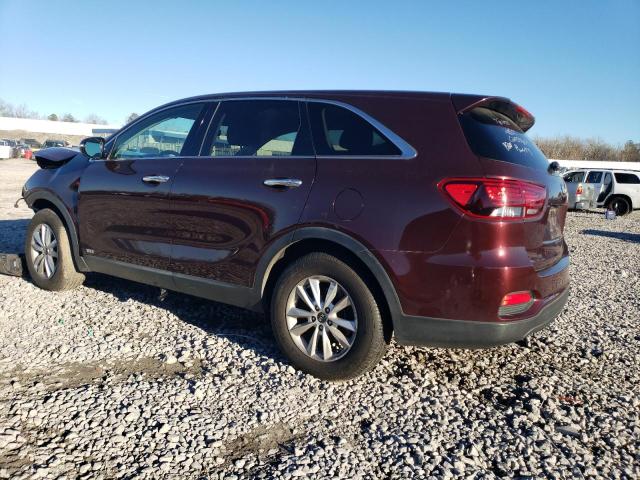 5XYPGDA53LG613367 - 2020 KIA SORENTO S BURGUNDY photo 2