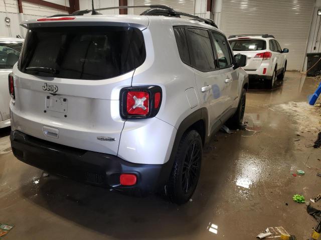 ZACCJABB1JPJ68981 - 2018 JEEP RENEGADE LATITUDE SILVER photo 3