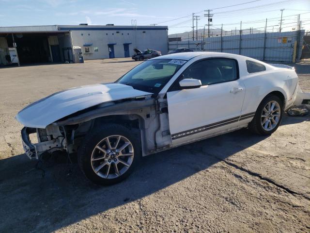 1ZVBP8AN2A5129842 - 2010 FORD MUSTANG WHITE photo 1