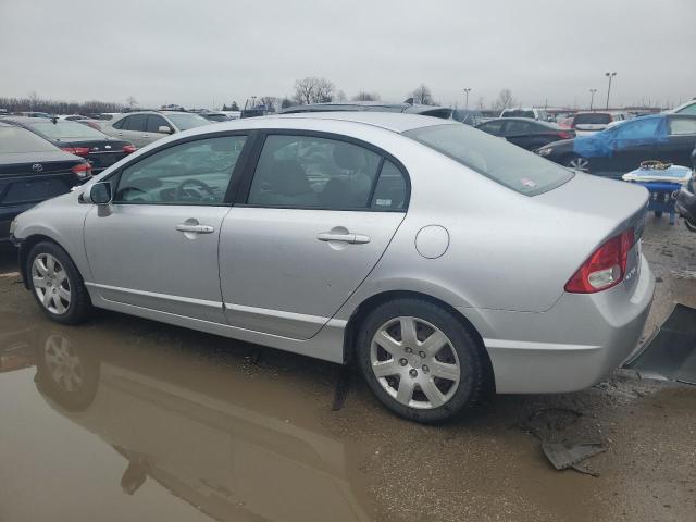 19XFA165X9E049033 - 2009 HONDA CIVIC LX SILVER photo 2