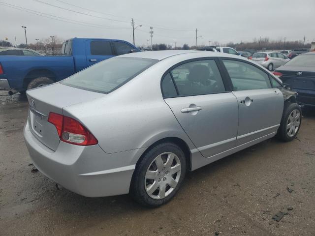 19XFA165X9E049033 - 2009 HONDA CIVIC LX SILVER photo 3